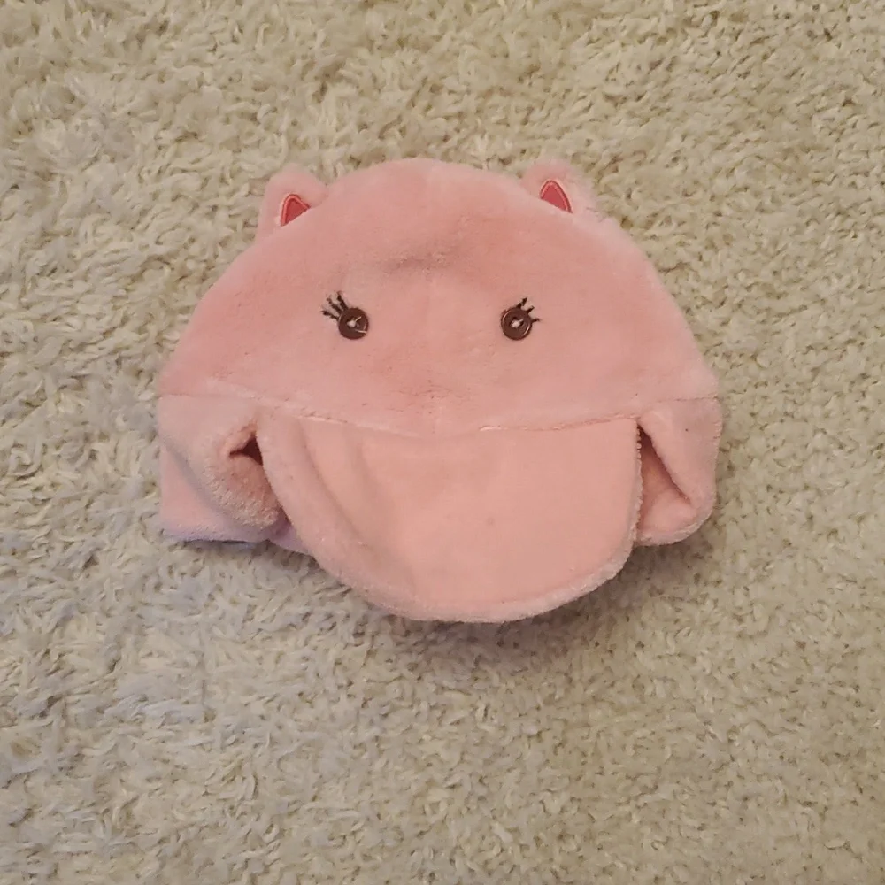 5 For 25$ Oshkosh B'gosh Pink Animal Baby Hat Baby Size 0/3-6/9 Months‎